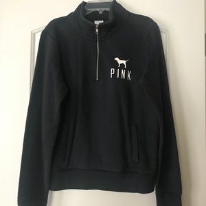 Victoria’s Secret Pink 3/4 Zip Sweatshirt